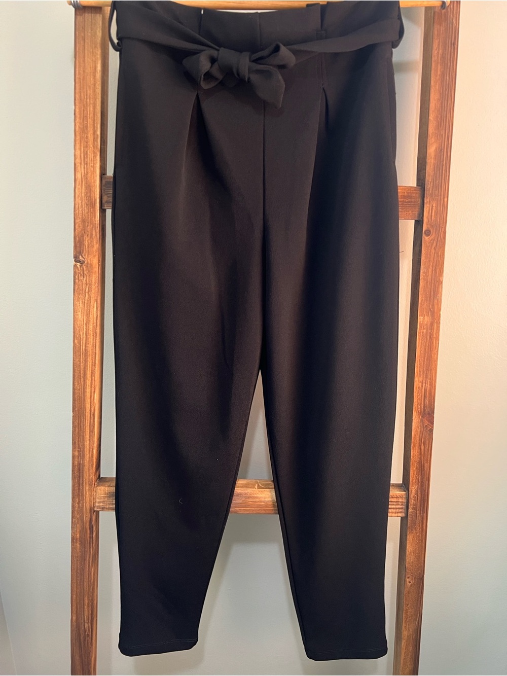 By & By Girls Tailored Dress Pants with Self Tie